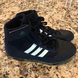 Kids size 3 Addidas Wrestling Shoes